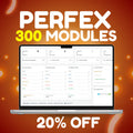 PERFEX CRM WITH 300 SAAS MODULES LATEST VERSIONS